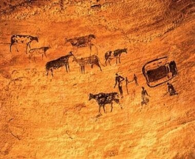 Coliboaia Cave Painting