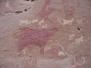 Dhambalin Rock Painting